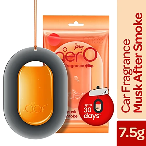 Godrej Aero Car Fragrance Pocket - Musk After Smoke 7.5g